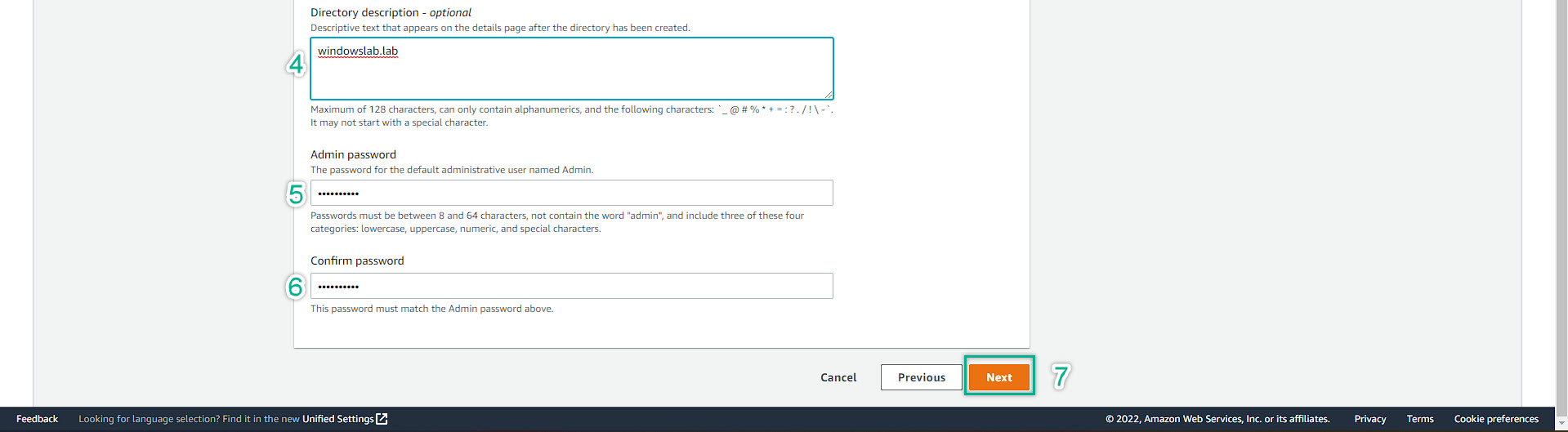 setup directory